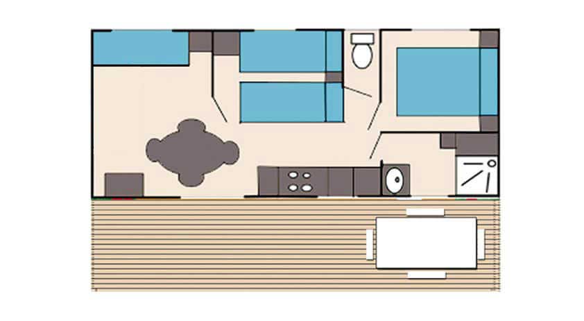 Plan MOBIL HOME
Junior Suite