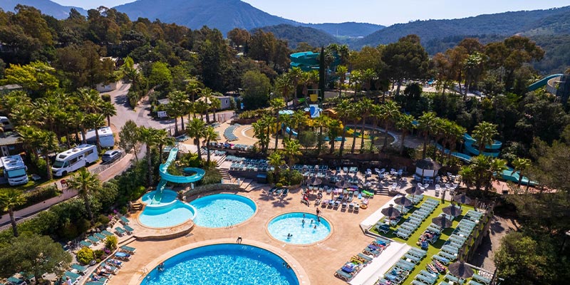 Les piscines d'Esterel Caravaning