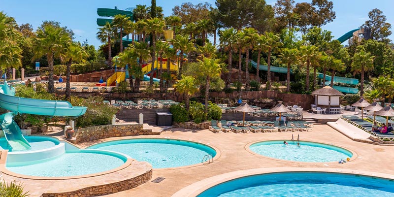 Les piscines d'Esterel Caravaning