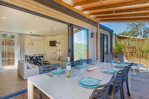 Mobil Home 5 étoiles à Esterel Caravaning